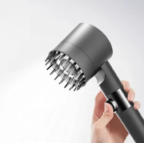 Enhanced Shower Head Rainfall Strong Pressure Bathroom Bathing Spray Bracket Lotus Head for Improved Shower Experience